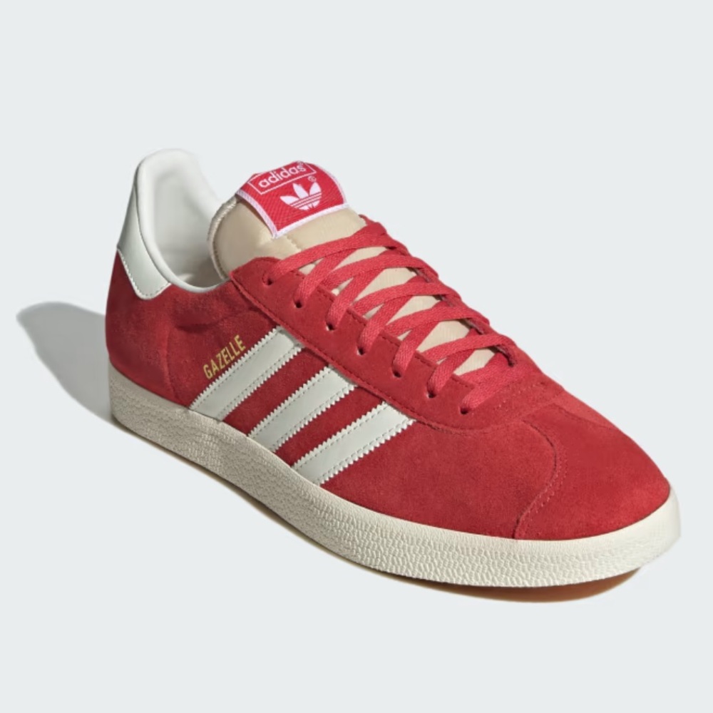 ADIDAS Gazelle 85 suede sneakers in red